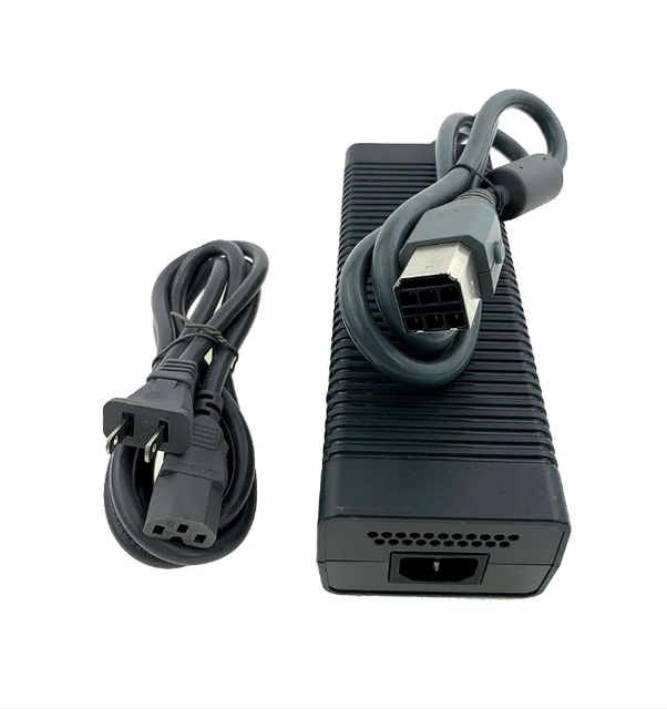 AC Adapter Power Supply Adaptor for Xbox 360 Fat Game Console