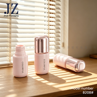 Tube de gloss à lèvres Jinze 4 ml, carré, luxueux, transparent, personnalisé, pour emballages de cosmétiques et crèmes