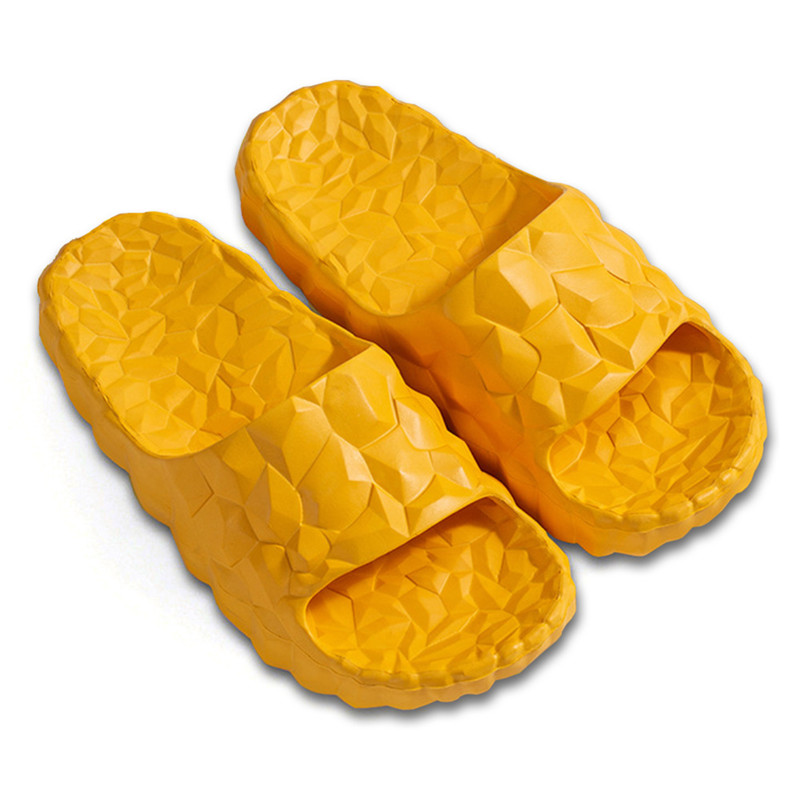 Home Fashion Slippers Women Men Thick Flat Bottom Sandals Household EVA Slides
