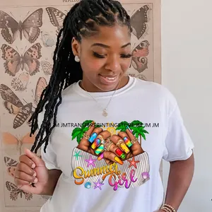 Adesivo Termotrasferibile DTF Lavabile con Affermazioni Positive Cristiane: Ragazza Africana che Prega e Ama Dio, Pronto da Applicare su Vestiti - Product Image 5