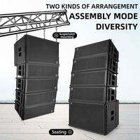 Bekboes Promotion Exceptionnelle Qualité Supérieure LA210 Double 8 10 Pouces Système de Sonorisation Line Array Professionnel pour Extérieur