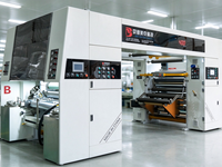 Laminateur automatique sans solvant pour colle AB, machine de laminage sans solvant pour une production à haute vitesse