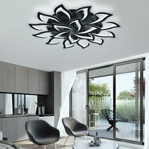 Luce da soffitto a LED stile moderno europeo semplice arte creativa fiore facile pendente pendente cordico - Product Image 6
