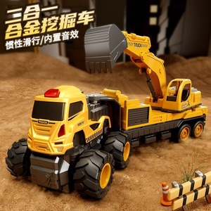 <span class=keywords><strong>Camion</strong></span> de pompiers géant en métal moulé sous pression 1:18 avec échelle, pulvérisation d'eau, musique, lumière, inertie, voiture de sauvetage, cadeau d'anniversaire pour garçons, en plastique - Product Image 4