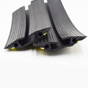 Su misura in PVC porta e pavimento copertura del cavo con 3 canali impermeabile striscia di tenuta include cavi cavi fili - Product Image 4
