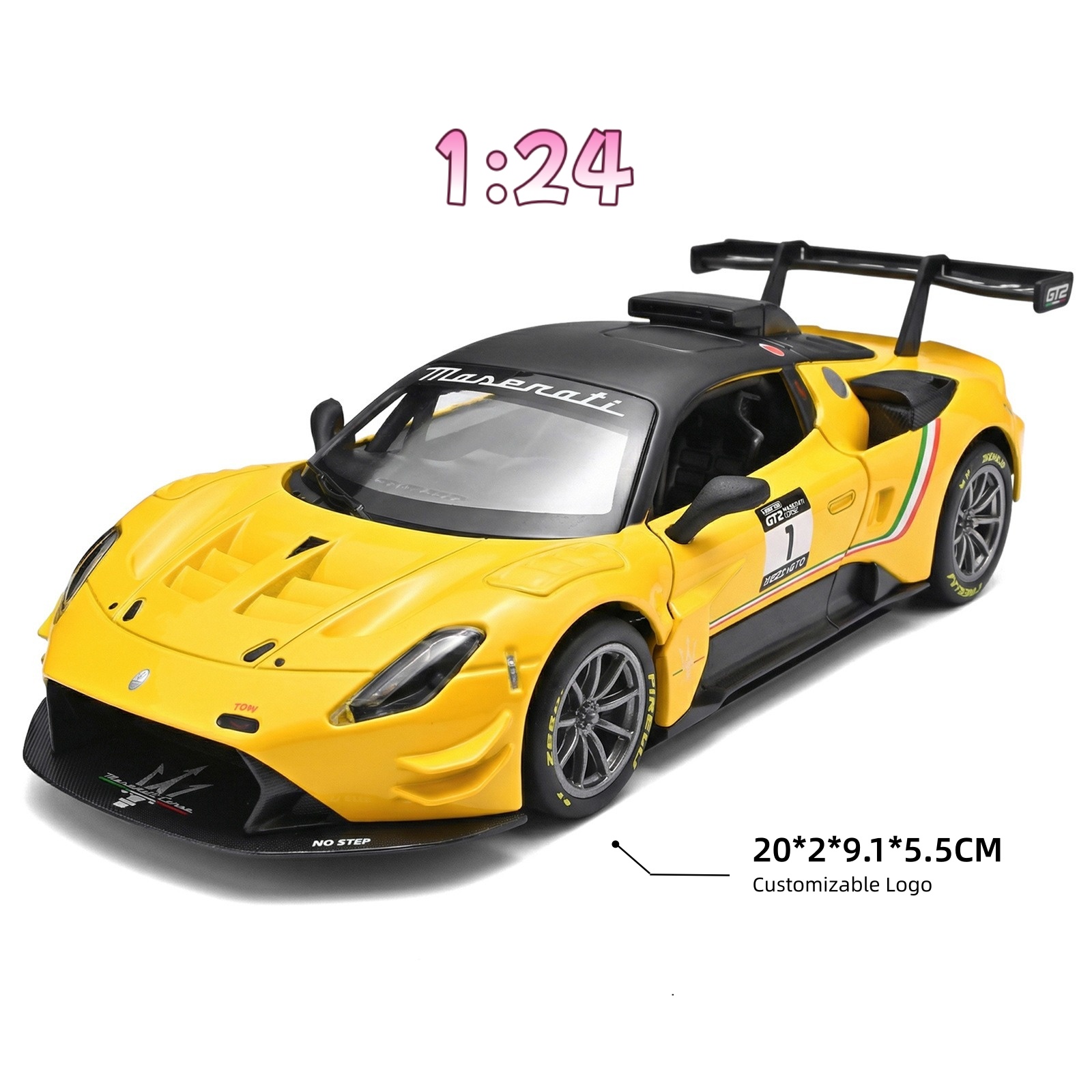 Race Car Racing Le Mans Racer1 12LARGE SCALE Custom Built 18Model24Carousel Blue