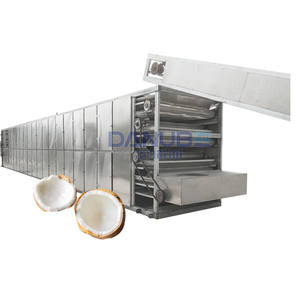 Máquina secadora de carne de coco de larga vida útil Equipo de secado de cúrcuma Secadores de correa - Product Image 1