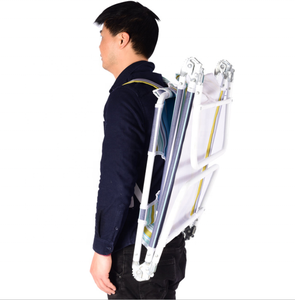 محمول وخفيف الوزن قابل للطي الشاطئ/كرسي صالة حمام مفتوح/إغلاق تجويف الوجه مع وسادة الرأس حقيبة ظهر للتشمس - Product Image 5