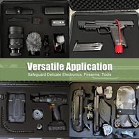 Insert en mousse EVA perforée universel et déchirable pour l'organisation des outils dans les boîtes à outils