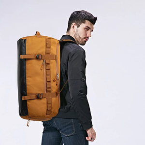 Mochila unisex con cremallera, bolso de mano, bolsa de almacenamiento, bolsa multifuncional con bolsillo para zapatos, bolso de viaje para hombre, grande - Product Image 1