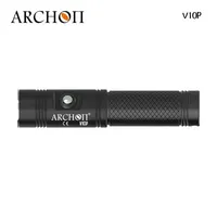 ARCHON V10 Plus Lampe de plongée rechargeable USB-C 1400 lumens, étanche, lampe de plongée sous-marine pour la recherche et le sauvetage, torche EDC