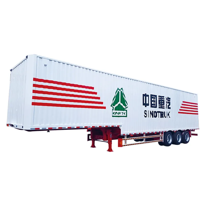 Verkauf Container niedrige Höhe Halbwagen flacher Container Schwerlasttransport