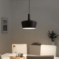 Plafonnier Led suspendu industriel noir mat suspendu, design nordique, luminaire décoratif d'intérieur, idéal pour un Restaurant