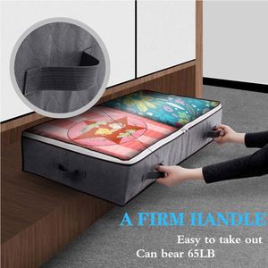 Containers <b>Storage</b> Bag Dust-Proof Packing Moisture-Proof Foldable Clear Bedding <b>Storage</b> Bag for Organizer <b>Clothes</b> - Product Image 2