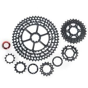 <span class=keywords><strong>Cassette</strong></span> de vélo VTT BOLANY 10/11/12 vitesses 50/52T, type boîte de vitesses, volant léger, engrenage à vitesse variable, roue libre - Product Image 1