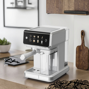 Cafetera Espresso PANCERKA de 20 Bares, Sistema de Preparación Portátil para el Hogar y Comercial, Dispensador de Leche de Plástico, Sistema de Agua Caliente, Cafetera Automática - Product Image 3
