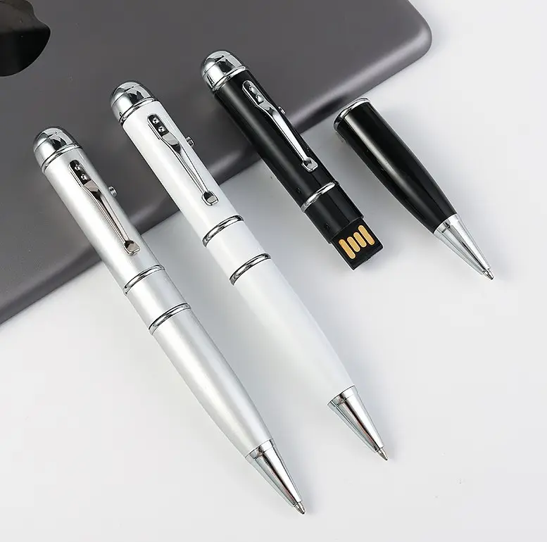 2020 Vergadering Pen Stylus 8 Gb 16 Gb Usb 2.0 Flash Memory Stick Pen Drive