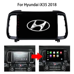 Dàn Âm Thanh Xe Hơi Android Cho Hyundai Tucson IX35 2018 Máy Phát DVD Đa Phương Tiện 2din Radio Xe Hơi