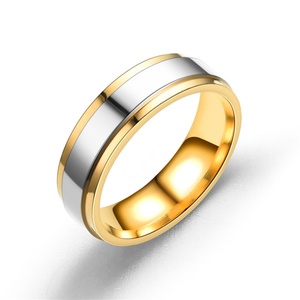 Factory Wholesale <b>Couple</b> <b>Ring</b> Set Engagement Stainless Steel Wedding <b>Ring</b> 18K Gold <b>Couple</b> <b>Ring</b> for Boys Girl - Product Image 2