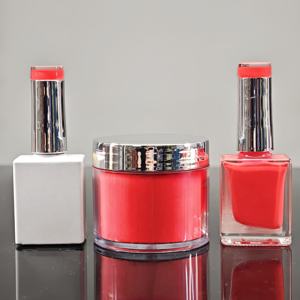 Kit 3 en 1 HEMA Free Vegan Semi Permanent Gel Match Acrylic Dip Powder y Polish Color Set profesionales para <span class=keywords><strong>uñas</strong></span> - Product Image 3