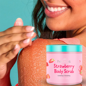 Scrub Corpo Coreano alla Fragola, <span class=keywords><strong>Gommage</strong></span> Corporeo Schiarente allo Zucchero, Esfoliante Delicato - Product Image 2