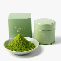 Boîte en fer blanc ronde portable de qualité alimentaire, scellée, personnalisable, vente en gros pour capsules de 30-100g de Hojicha, café, matcha, protéines en poudre