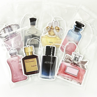 Diffuseur d'air pour voiture en papier absorbant, parfum d'arbre, parfum frais, design frais, différentes odeurs, super résistant, longue durée, personnalisable avec logo