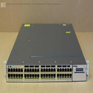 Commutateur géré empilable 1U 48 ports 1Gbe Ws-c3750x-48t-wbrs 1x 350w Psu Neuf d'origine en stock Automatisation industrielle Pac - Product Image 1