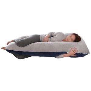 Almohada ergonómica de maternidad en forma de U-Funda lavable hipoalergénica Ideal para uso de invitados de hotel/motel - Product Image 1
