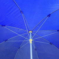 YS-9020 Parasol de Plage Publicitaire Résistant au Vent avec Cadre en Acier Robuste et Logo Personnalisé – Fournisseur d'Usine