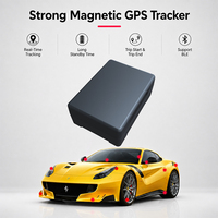 Mini Rastreador de Activos GPS 4G LTE 2G BLE con Montaje Magnético, Resistente al Agua IP67, Sensor de Caída, Geocerca, 2 Años de Autonomía, OTA