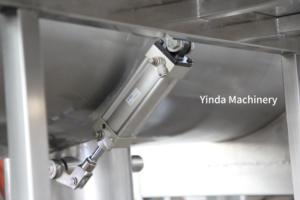 自動リボンブレンダースクリューコンベヤー1500L容量高効率工業用混合装置食品化学物処理 - Product Image 5