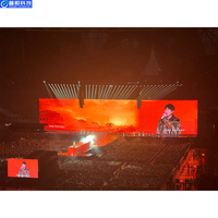 Pantalla LED para Exteriores de Alquiler, Resistente al Agua IP65, para Escenarios, Conciertos, Festivales, Publicidad, con Certificaciones CE, RoHS y FCC