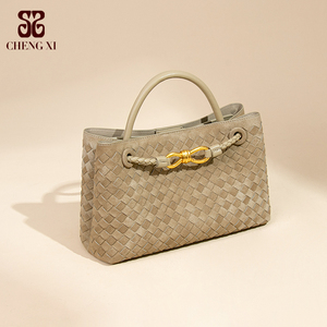 Phụ Nữ Của Túi Xách Bán Buôn 2025 Mới Chất Lượng Cao Kim Loại Khóa Handmade Dệt Túi Hợp Thời Trang Và Chảy Duy Nhất Vai Crossbody Túi - Product Image 5