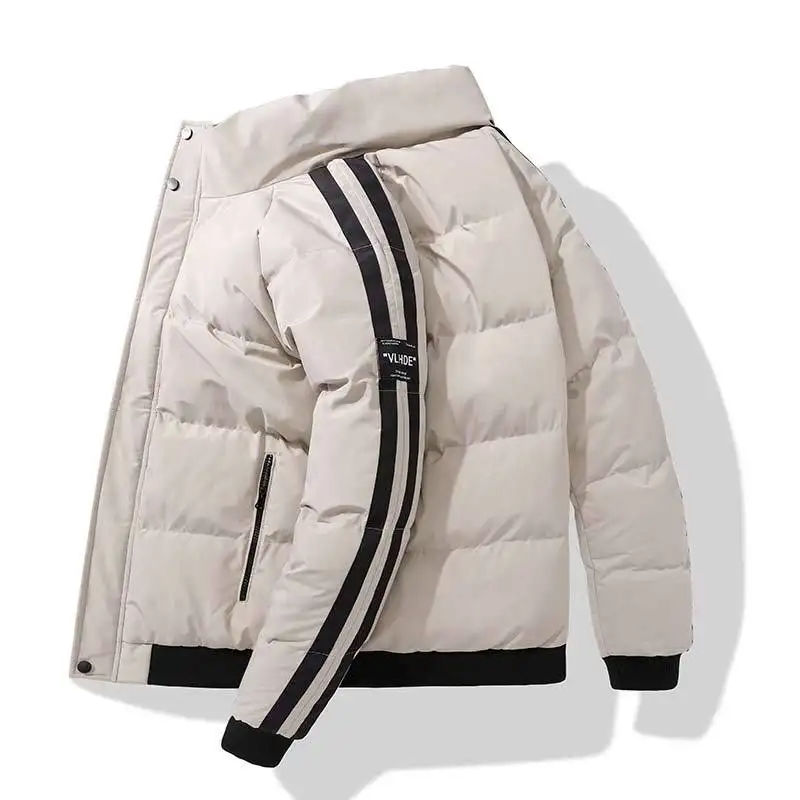 Men Customize Zipper Wear Keep Warm Bubble Coat Winter Puffer Jacket for Men