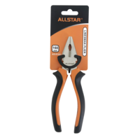 Pince combinée Pince en acier au carbone Alliage de nickel poli All Star Offres Spéciales Linesman Plier orange noir