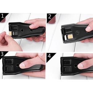 Máy Cắt Sim Nano Kép Với Bộ Chuyển Đổi Thẻ SIM & Công Cụ Giữ Khay Nhả Pin - Product Image 6