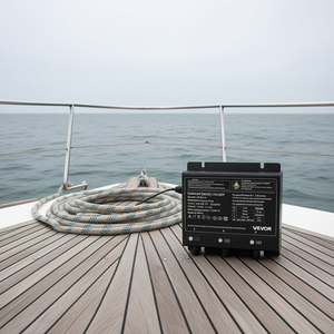 Cargador de Batería Marino Vevor 12V 10A de 3 Bancos Inteligente Integrado para Barco/RV - Product Image 2