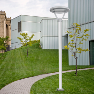 Y-shaped Solar Garden <b>Light</b> Outdoor High <b>Post</b> Aluminum Street Lamp for Villa Community Courtyard Landscape Road Lighting Y540 Al - Product Image 3