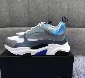 2025년 인기 판매 정품 가죽 스니커즈 남녀공용 사이즈 디자이너 B22 스니커즈 남성 여성 고품질 명품 신발 - Product Image 5