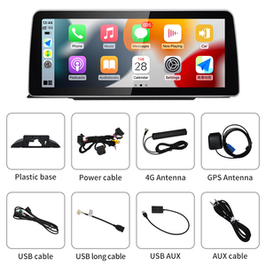 หน้าจอ STWEI ขนาด 12.3 นิ้ว แบบไร้สาย รองรับ CarPlay และ Android สำหรับรถยนต์ BMW ซีรีส์ 3/4 รุ่น F30 F31 F32 F33 F34 F36 เครื่องเล่นวิดีโอในรถยนต์ พร้อมระบบนำทาง GPS - Product Image 6