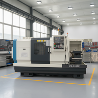 Torno CNC Horizontal de Alta Resistencia CK6152E, Caja de Cambios de 3 Velocidades, Control GSK para Torneado de Aleaciones de Acero, Torno de Alta Precisión
