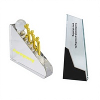 Trophée en cristal gravé sur mesure, directement de l'usine, pour les récompenses de la créativité musicale