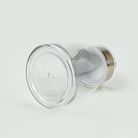 Conteneur vide transparent pour suppléments, 270g 320g, pot en plastique acrylique transparent pour poudre, protéines, emballage, médicaments, capsules, pilules