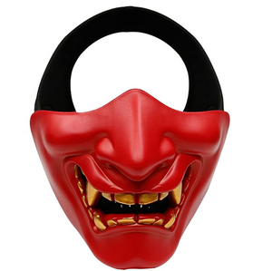 Mezza Faccia Horror Cosplay Samurai del Diavolo di Halloween Festival Del Partito di Promenade - Product Image 3