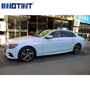 INNOGLASS White Color Change Series Car Wrap Vinyl Metallic Auto Body Sticker Self-Adhesive Vehicle Wrapping Foil Car Wrap Film