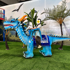 Centro commerciale e <span class=keywords><strong>parco</strong></span> <span class=keywords><strong>divertimenti</strong></span> Animatronic elettrico dinosauro monopattino - Product Image 6