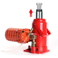 Cric hydraulique pneumatique de haute qualité 32 tonnes, cric pneumatique 50 tonnes, construction en acier allié, hauteur max. 472 mm, certifié CE standard, OEM