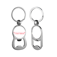 Usine originale personnalisée ouverture de bar porte-clés Promotion ouvre-cadeau porte-clés Sublimation vierge ouvre-bouteille porte-clés