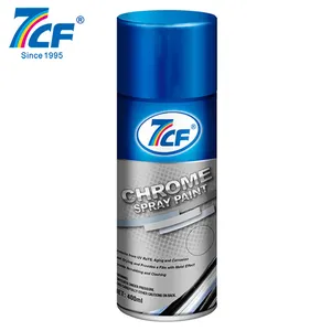 7CF Automotive Helmet Mirror Chrome Painting Chemicals Spray Aerosol Chrome Spray Paint